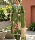 Printed Unstitched Dress Material