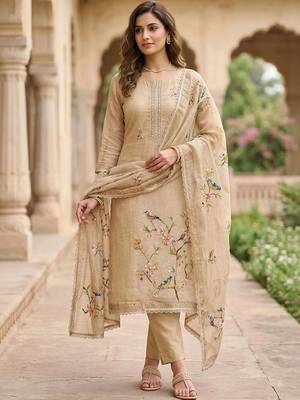 Printed Unstitched Dress Material 1