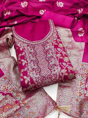 Semi-Stitched Dress Material 1