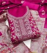 Semi-Stitched Dress Material