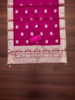 Semi-Stitched Dress Material 4