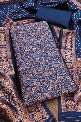 Semi-Stitched Dress Material