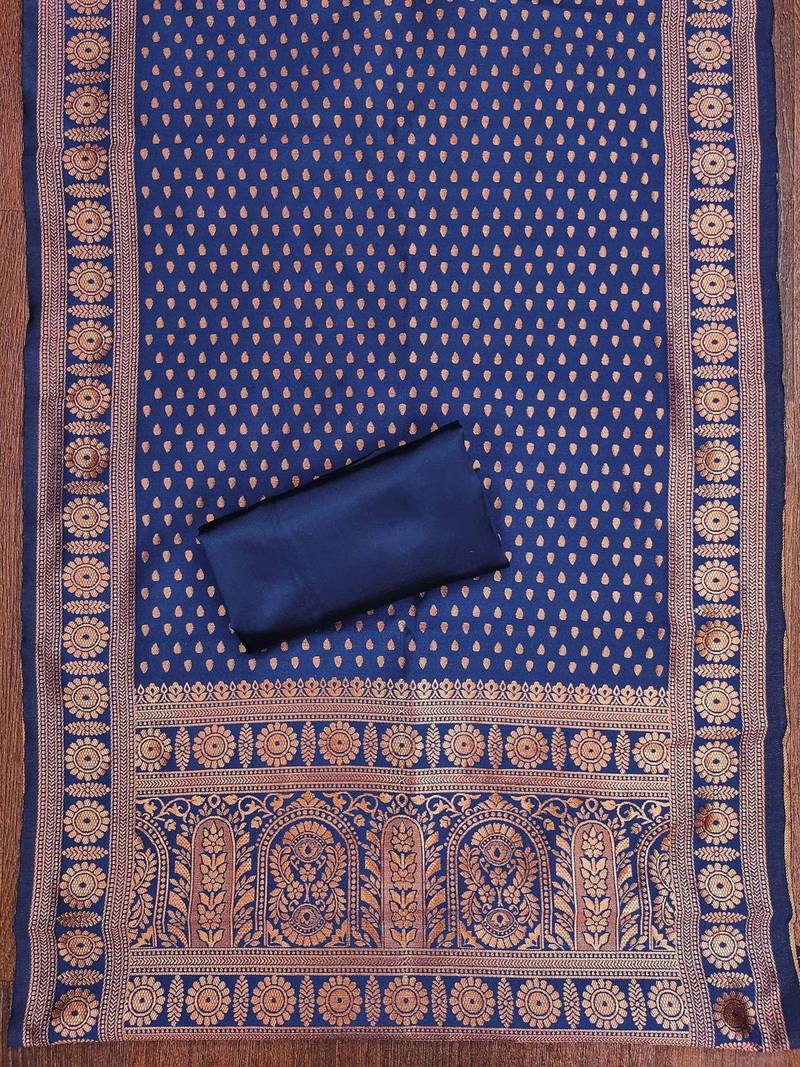 Semi-Stitched Dress Material