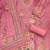 Floral Printed Sequnnied Muslin Cotton Unstitched Dress Material