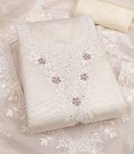 Embroidered Unstitched Dress Material