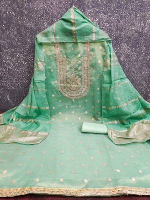 Unstitched Dress Material 3