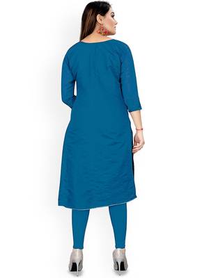 Embroidered Unstitched Dress Material 3