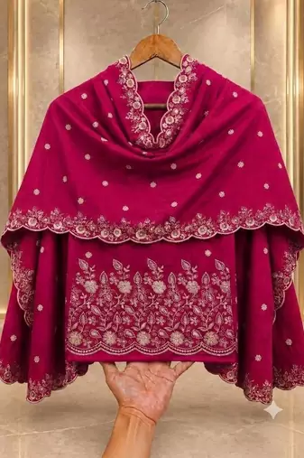 Embellished Unstitched Dress Material