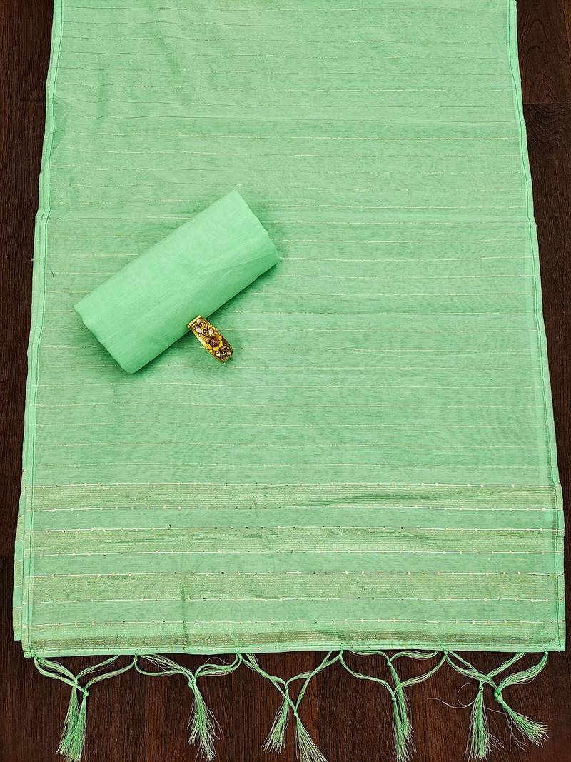 Embellished Unstitched Dress Material