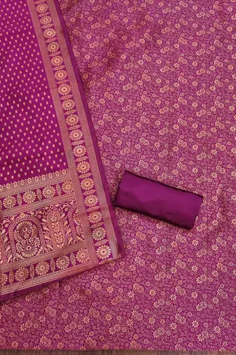 Semi-Stitched Dress Material