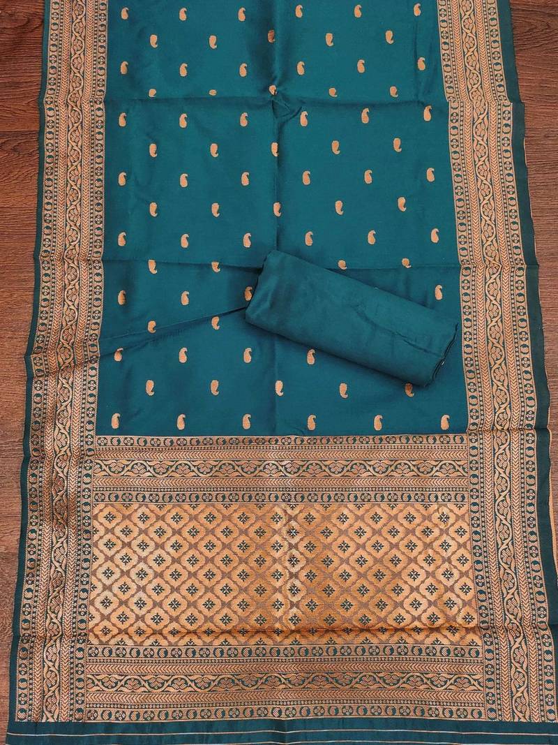 Semi-Stitched Dress Material