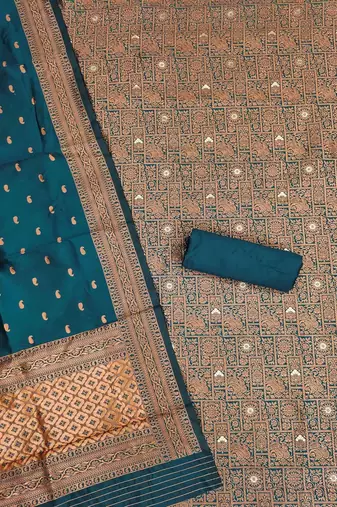 Semi-Stitched Dress Material