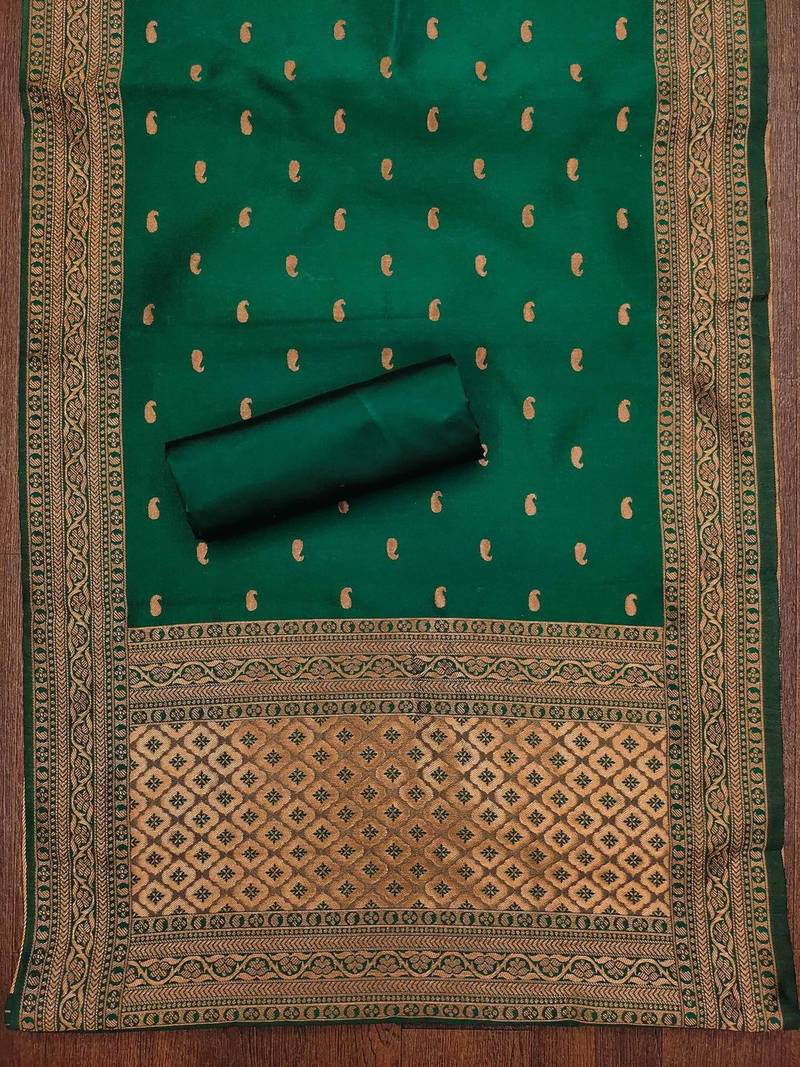 Semi-Stitched Dress Material