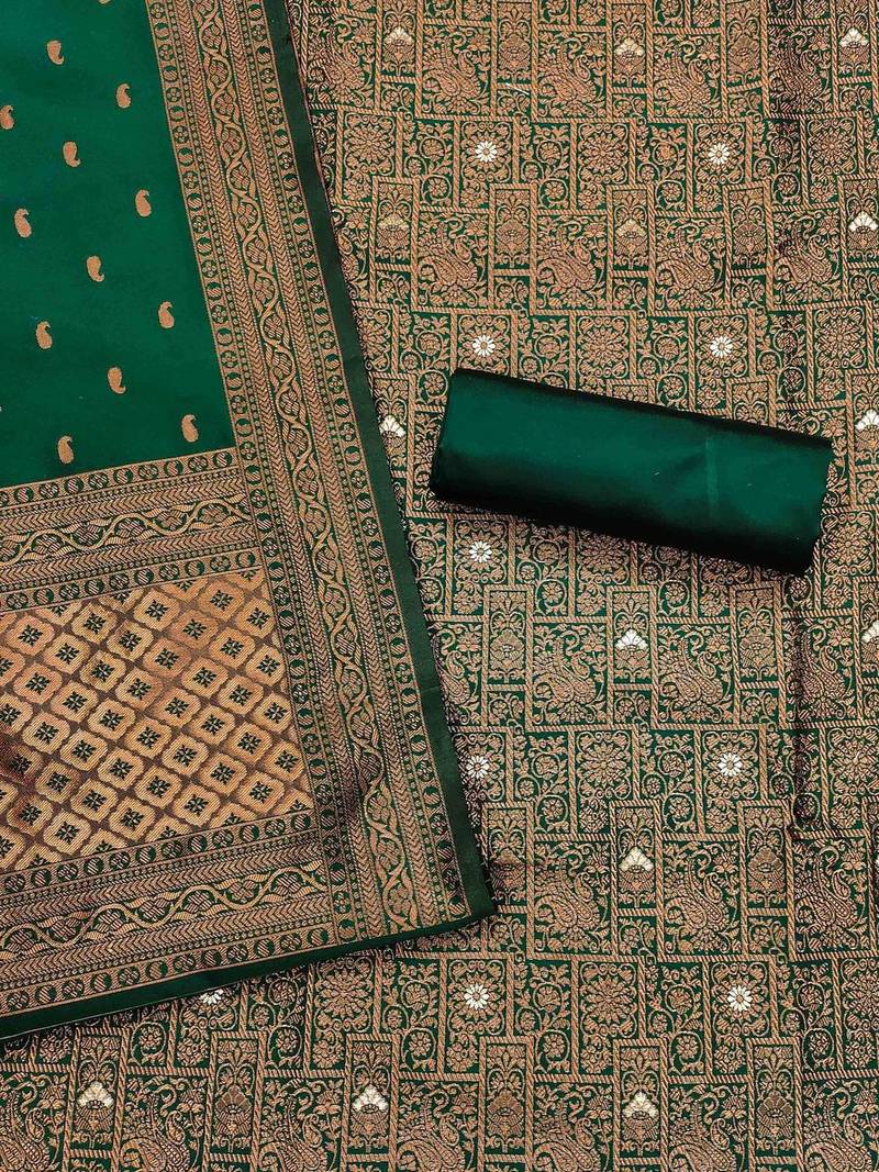 Semi-Stitched Dress Material