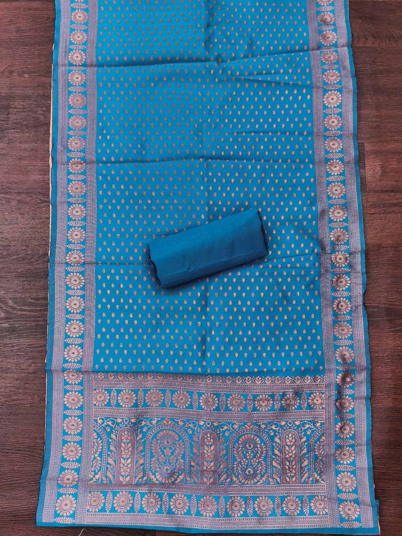 Semi-Stitched Dress Material