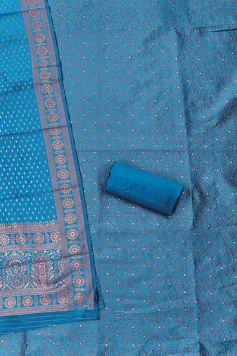 Semi-Stitched Dress Material