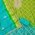 Bandhani Printed Gotta Patti Organza Unstitched Dress Material