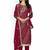 Floral Printed Zari Unstitched Dress Material