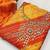 Bandhani Mirror Work Unstitched Dress Material