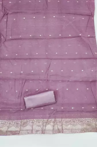 Embroidered Unstitched Kurta Fabric Bottom Fabric and Dupatta