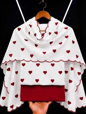 Embellished Unstitched Dress Material 3