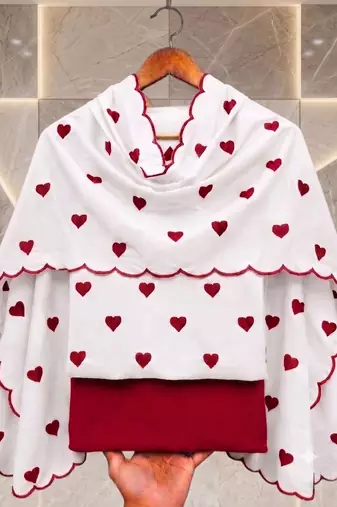 Embellished Unstitched Dress Material