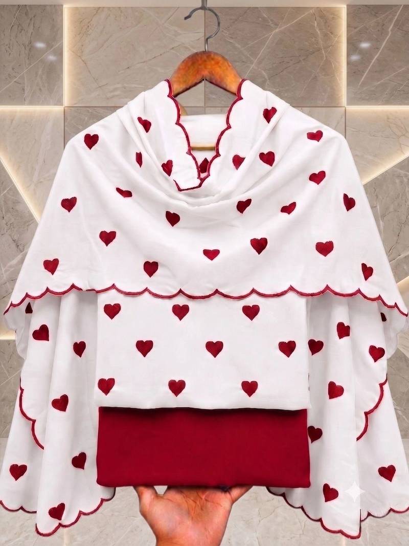 Embellished Unstitched Dress Material