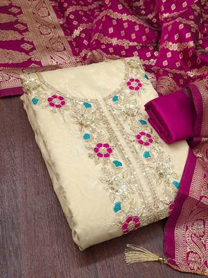 Unstitched Dress Material 3