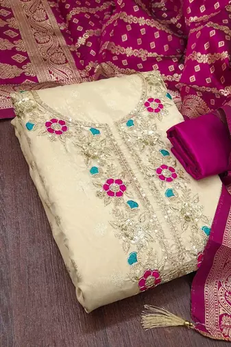 Unstitched Dress Material