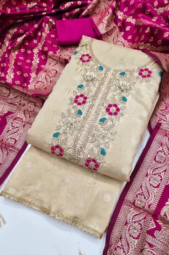 Unstitched Dress Material