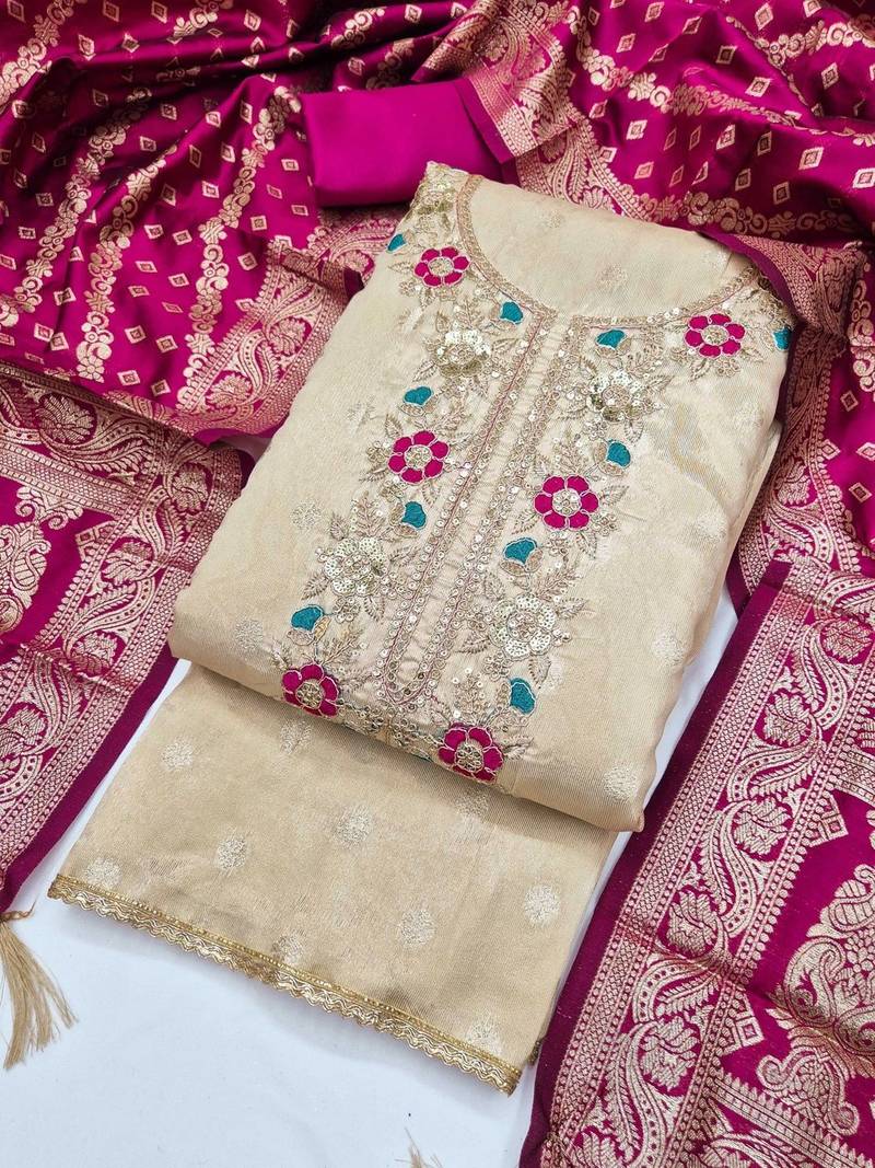Unstitched Dress Material