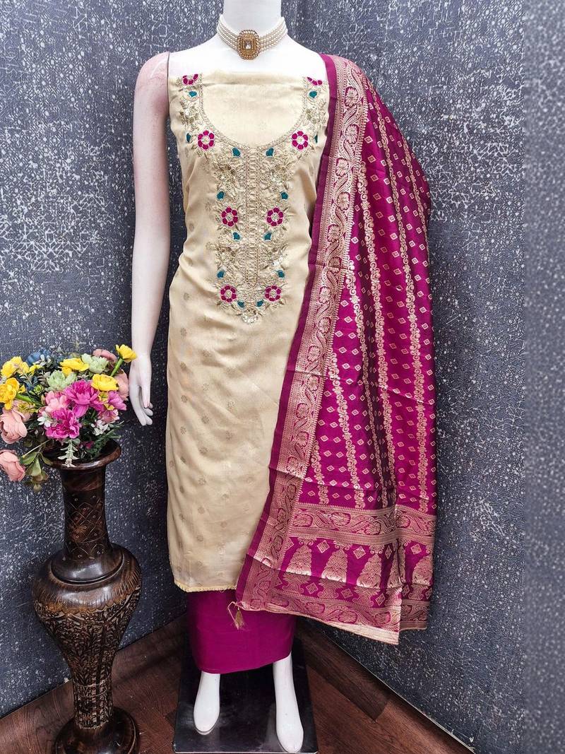 Unstitched Dress Material