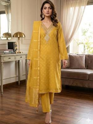Semi-Stitched Dress Material 1