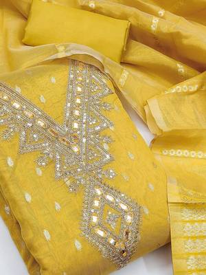 Semi-Stitched Dress Material 2