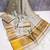 Women's grey & golden zari woven kanjivaram style silk blend saree with blouse piece