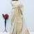 Women's grey & golden zari woven kanjivaram style silk blend saree with blouse piece