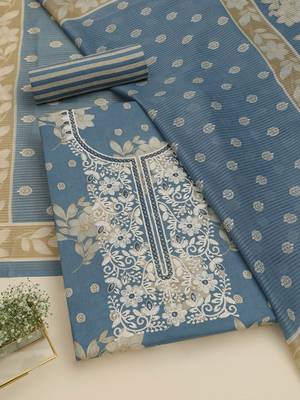 printed  cotton unstitched dress material 1