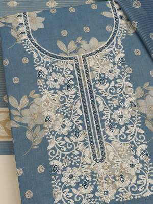 printed  cotton unstitched dress material 2