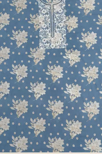 printed  cotton unstitched dress material