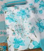 embroidered unstitched dress material
