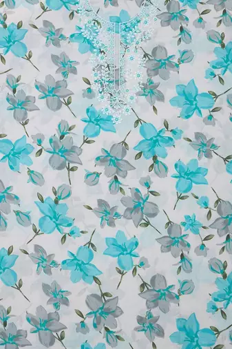 embroidered unstitched dress material