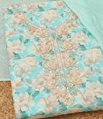 printed unstitched dress material