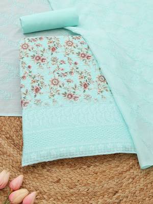 printed unstitched dress material 1