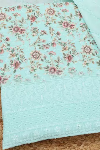 printed unstitched dress material