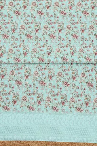 printed unstitched dress material