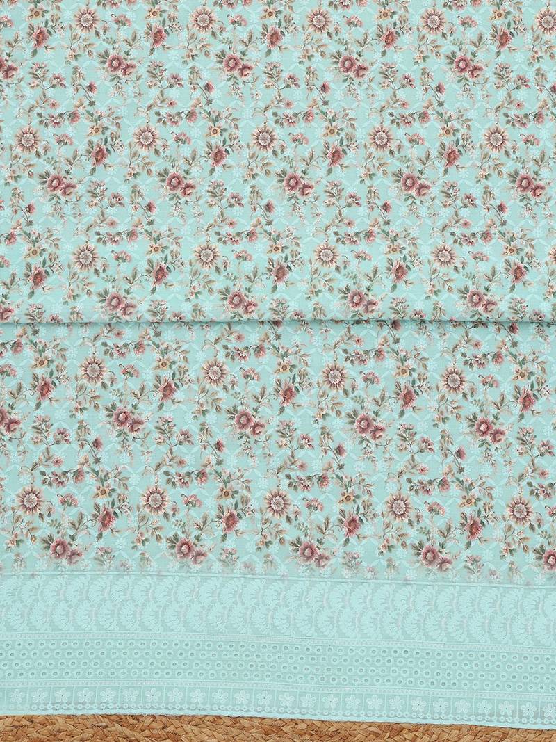 printed unstitched dress material