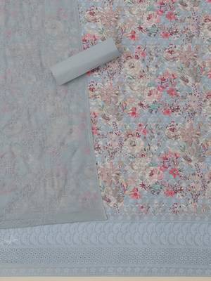 printed  cotton unstitched dress material 4