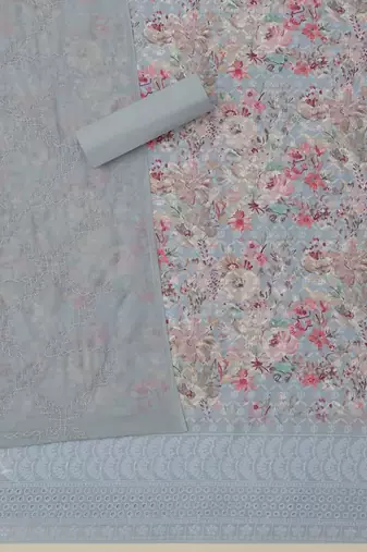 printed  cotton unstitched dress material