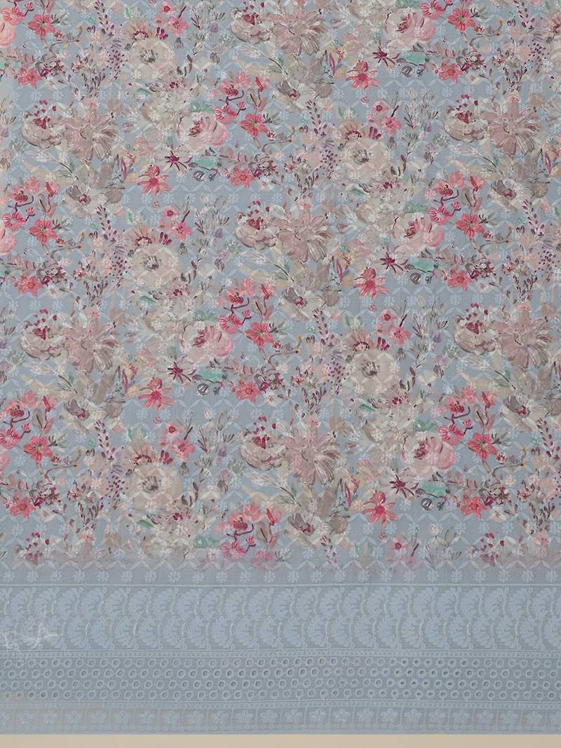 printed  cotton unstitched dress material