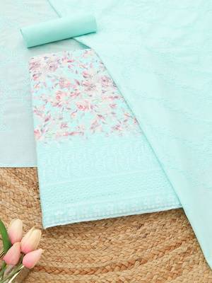 printed unstitched dress material 1